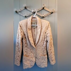 Guess True Lace Blazer Size Medium